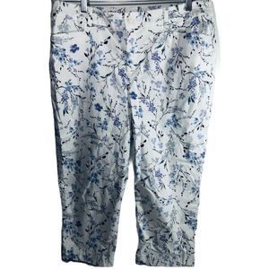 CROFT BARROW Womens Capri Pants Floral